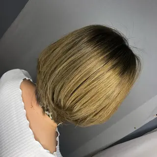 ショート FLAPPER所属・ハイトーンカラー /パーマ/亀井のヘアスタイル