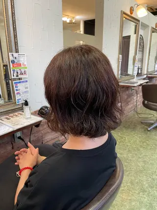 ショート パーマ Wiz 志津店所属・千葉No.1!Wiz 志津店　はじめ😮のヘアスタイル