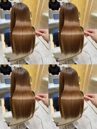 ロング Zina‎ 🤍 AYAのヘアスタイル