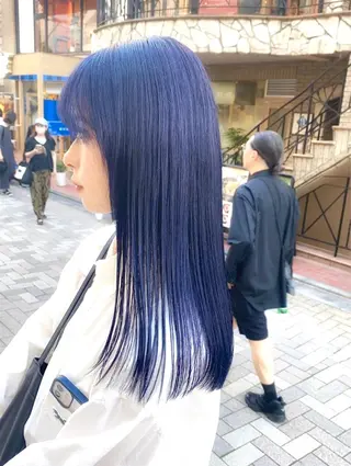 ロング カラー 透明感カラー/ kazusaのヘアスタイル