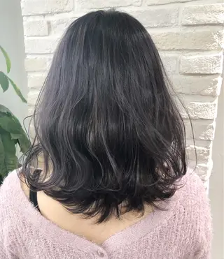 ミディアム カラー ヘアアレンジ 遠藤 拓馬のヘアスタイル