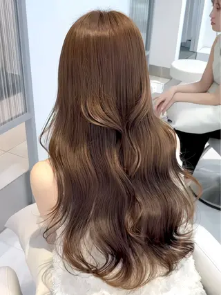 ロング ✨上品可愛い 垢抜けカラー/後藤✨のヘアスタイル