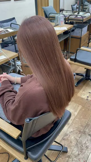 カラー レディースパーマ/ タカギのヘアスタイル