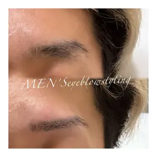 メンズ アイブロウ Be me♥ 亀貝景子のマツエク・マツパデザイン