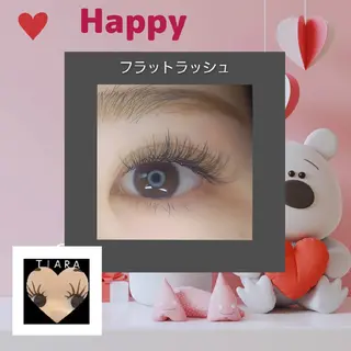 マツエク・マツパ 💡次世代LED -TIARA💡のマツエク・マツパデザイン