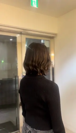 ミディアム Moto nanamiのヘアスタイル