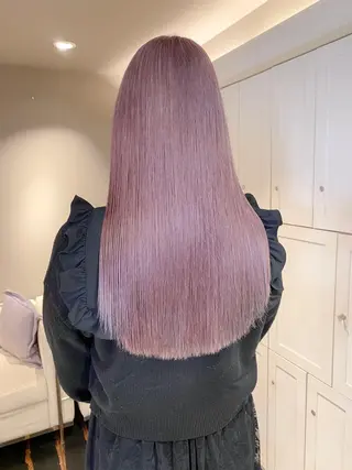 ロング カラー laff 新宿所属・ボブ/ケアパーマ/ レイヤー/縮毛矯正のヘアスタイル