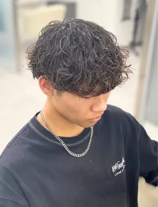 パーマ トレンド甘めガーリー Mizuki☁️🫧のヘアスタイル