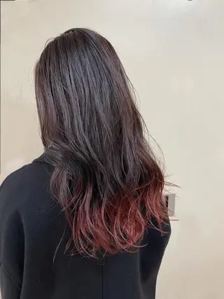 ロング カラー カラー/髪質改善 レイヤー/vagueのヘアスタイル