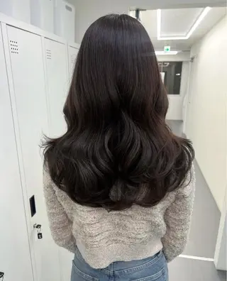 ロング カラー Lavire所属・レイヤーカット/韓国 /ハイトーン/amiのヘアスタイル