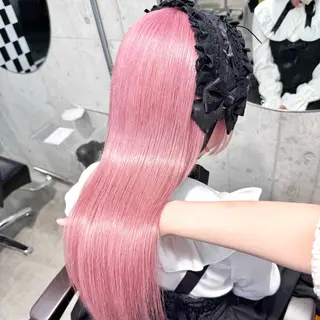 ロング カラー パーマ ヘアアレンジ メンズ キッズ 💖オタク美容師 ꒰ঌ♡モモ♡໒꒱のヘアスタイル
