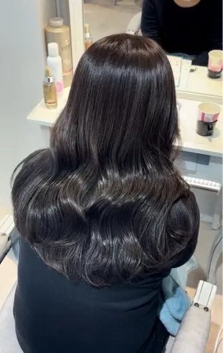 ロング ヘアアレンジ CreBiA あやののヘアスタイル