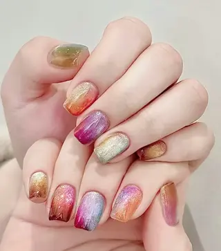 ネイル 高木 維麗絲のネイルデザイン