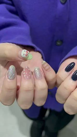 ネイル GO TODAY SHARE SALON 新宿Gratia店所属・RURU nailのネイルデザイン