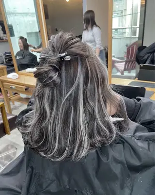 ミディアム カラー ヘアアレンジ ROBIN所属・指名数No.1 /NAOYAのヘアスタイル