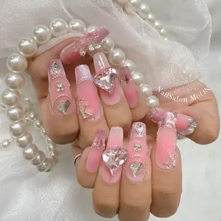 ネイル MoON...❤︎ MeGuのネイルデザイン