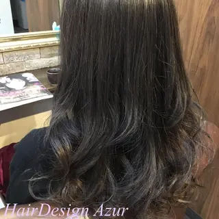 ロング HairDesign Azurのヘアスタイル