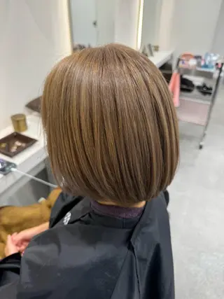 カラー 韓国レイヤーカット/ 美髪矯正/YUIのヘアスタイル