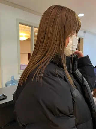 ロング カラー NOUN所属・eri kinjoのヘアスタイル