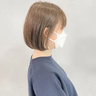 ミディアム カラー HARUKI MINATO japan KOBE所属・阿田 悠士朗のヘアスタイル