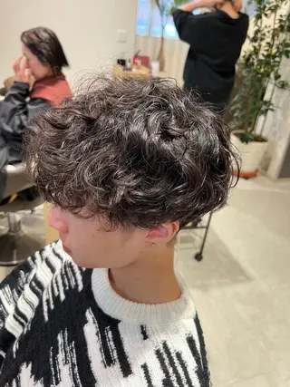 パーマ メンズ Laurencin所属・Laurencin ✂︎ KOKIのヘアスタイル