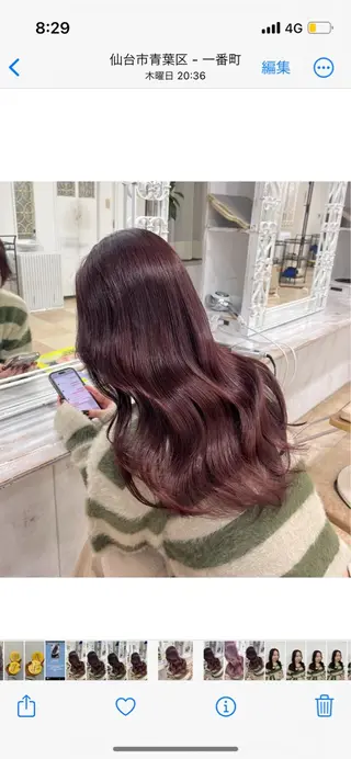 カラー Lufeli所属・🫧いとうりお🫧 ショート/レイヤーのヘアスタイル