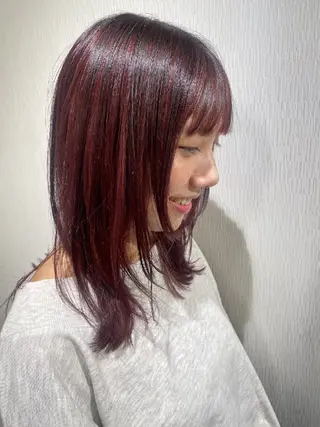 カラー 速水 幾実のヘアスタイル