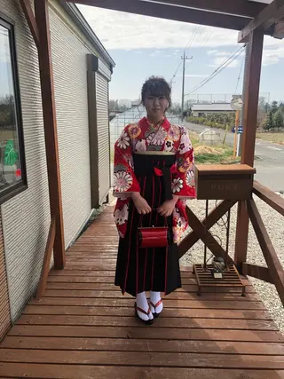 セミロング ヘアアレンジ Kanani所属・田中 佐枝子のヘアスタイル