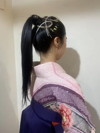 ヘアアレンジ 🇰🇷透明感×ハイ トーン🌟tomoのヘアスタイル