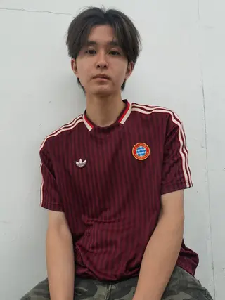 ショート カラー メンズ キタダ ヒロキのヘアスタイル