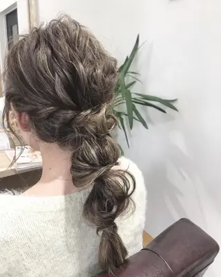 ロング 土屋 貴章のヘアスタイル