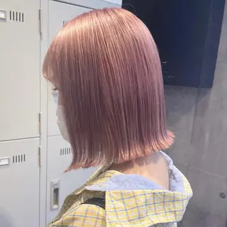 ショート カラー パーマ ヘアアレンジ メンズ キッズ ネイル マツエク・マツパ アイブロウ ハイトーンNo.1 👩🏼NaGiSaのヘアスタイル