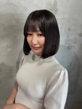 ショート カラー 💖韓国風艶髪ヘア 💖EREN🦋のヘアスタイル