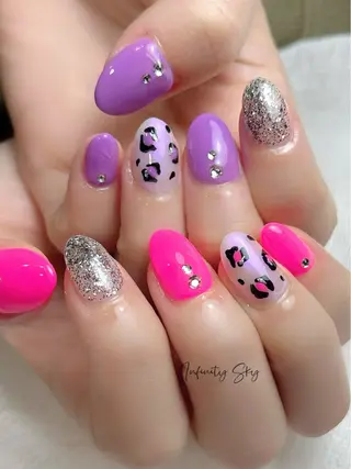 ネイル infinity skyのネイルデザイン