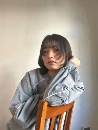 ミディアム 暖色カラー🍒🌷 hitomiのヘアスタイル