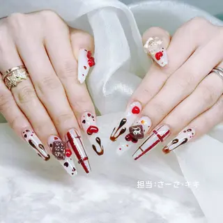 ネイル ラベンダー💖日暮里 ルル💖ネイルのネイルデザイン