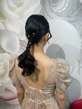 ヘアアレンジ 佐野 優美子のヘアスタイル