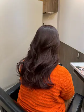 ロング カラー 韓国ヘア🇰🇷 YUKINAのヘアスタイル