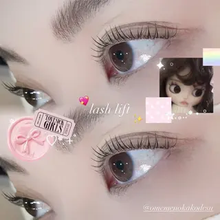 マツエク・マツパ eyelist kako🦋のマツエク・マツパデザイン