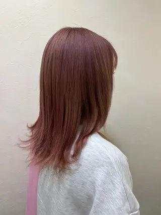 セミロング kisa nakajimaのヘアスタイル