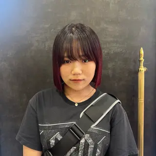 ミディアム カラー 🎀レイヤー/ カラー🐕‍🦺anのヘアスタイル