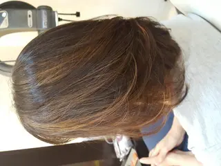 ミディアム カラー 森下 勝誠のヘアスタイル