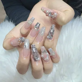 ネイル 🎀 Lemode ワンホンネイル🎀のネイルデザイン