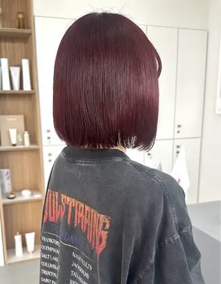 ショート カラー 🎨ハイトーン/ デザインカラー 内藤のヘアスタイル