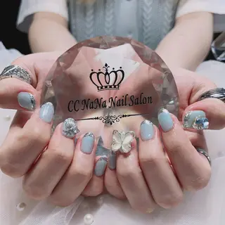 ネイル 💎CC・NaNa 韓国風ネイル🌙Cのネイルデザイン