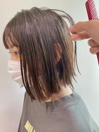 ショート カラー ノグチ ユウキ/ボブのヘアスタイル