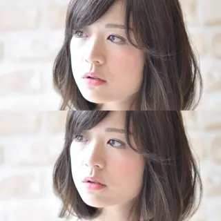 ミディアム 韓国ヘア×髪質改善 ⭐️谷遼平⭐️のヘアスタイル