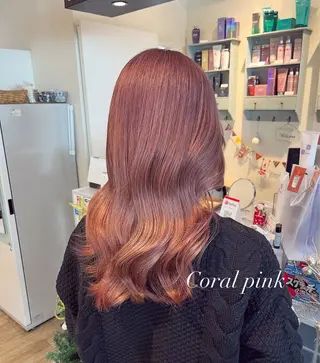 セミロング N°+aero 🤍ユメのヘアスタイル
