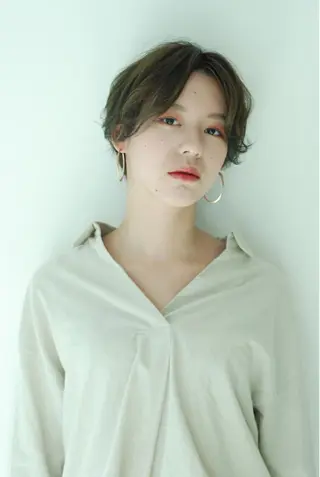 ショート カラー newi 京橋 【yuuki】のヘアスタイル