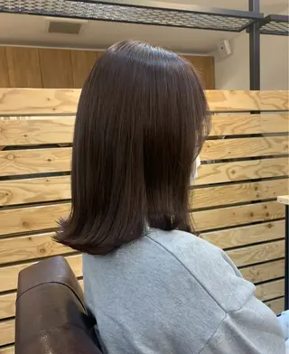 ミディアム カラー 髪質改善、全席個室、 錦糸町⭐️原孝嘉のヘアスタイル